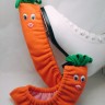 Чехлы сушки Морковки на лезвия коньков 